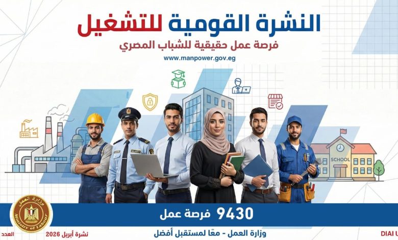 وزير العمل: آفاقٌ جديدة للتشغيل في 13 محافظة