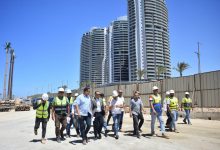 وزيرة الإسكان تتابع موقف تنفيذ أبراج مارينا العلمين والحي اللاتيني ومشروعات الخدمات بالمدينة
