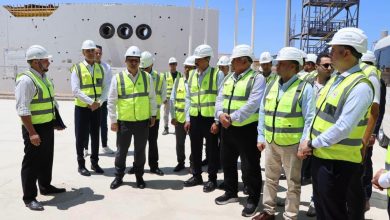 وزير العمل ومحافظ مطروح يتفقدان مشروع المحطة النووية بالضبعة