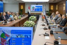 لبحث فرص التعاون.. رئيس اقتصادية قناة السويس يستقبل سفير النرويج وممثلي بعض الشركات النرويجية