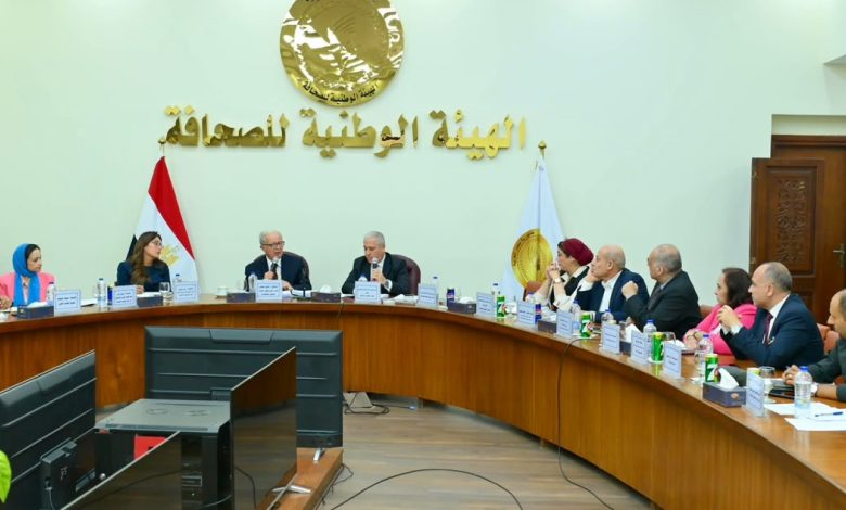 نائب رئيس الوزراء يتابع جهود إعادة هيكلة المؤسسات الصحفية القومية